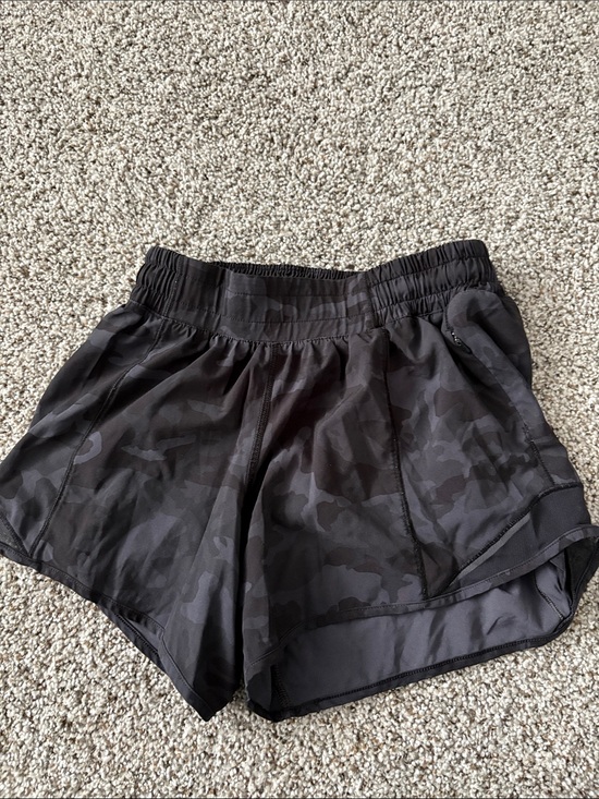 lululemon athletica Pants - lululemon athletica Black Camo Running Shorts